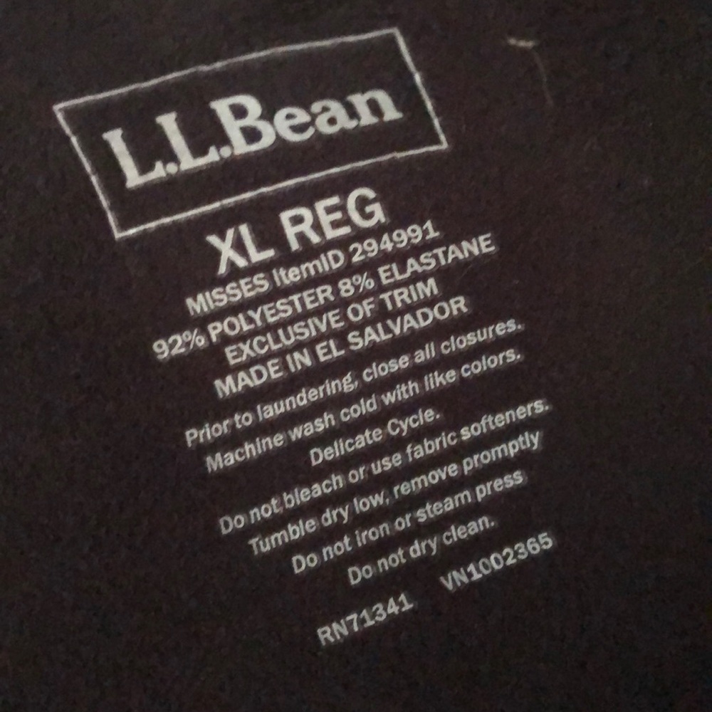 L.L. Bean Performance Stretch Zip-up. - Picture 8 of 8